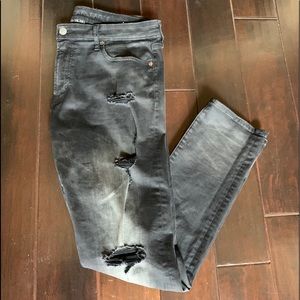 American Eagle jeans next level flex Slim Black